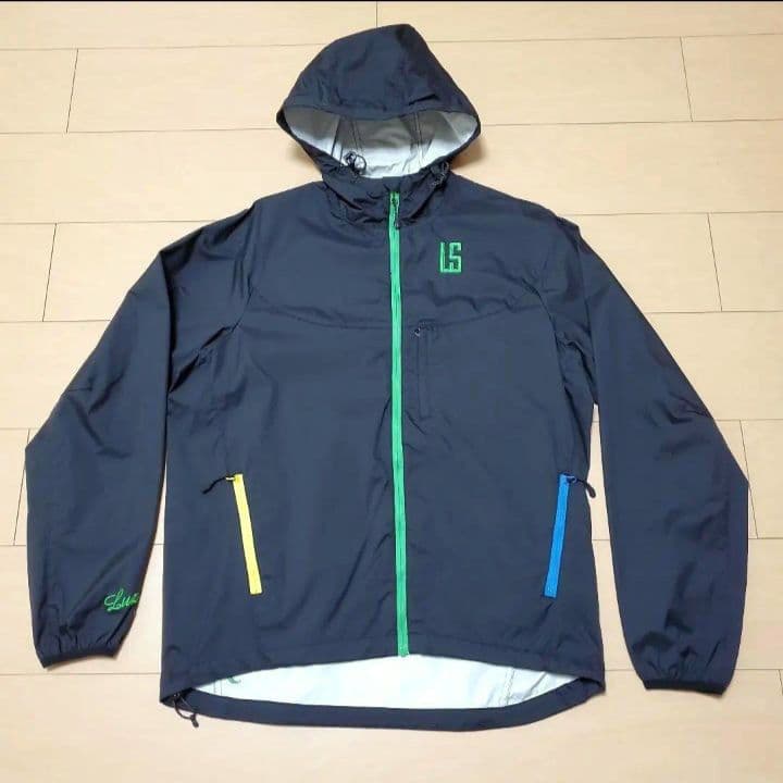 【美品】ルースイソンブラ ピステ パーカー ジャケット 黒 L ピースワン 廃盤