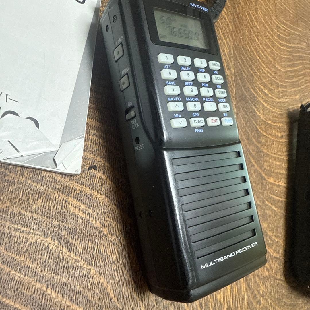 中古品 簡易動作確認済み YUPITERU 広帯域受信機　MVT-7100