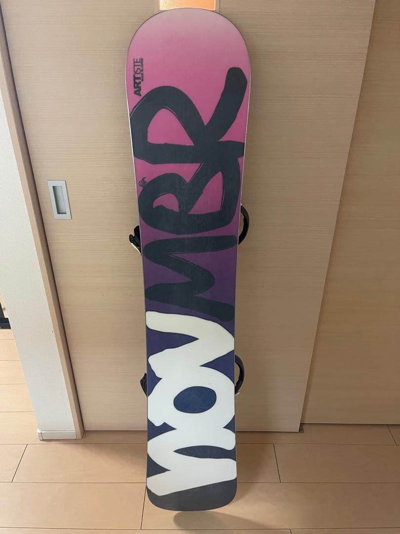 NovemberArtiste スノーボード142 flux ビンディング