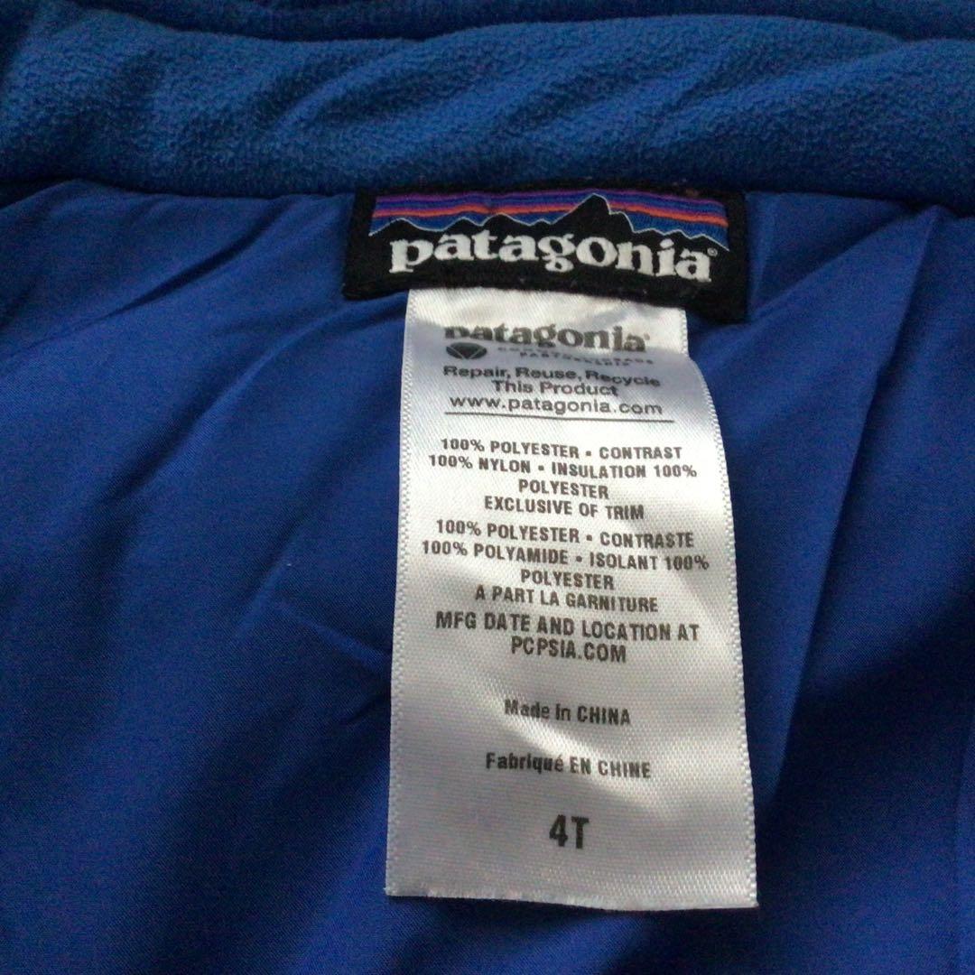 【美品】パタゴニア　スノーウェア上下　3-4歳　95-100cm キッズ