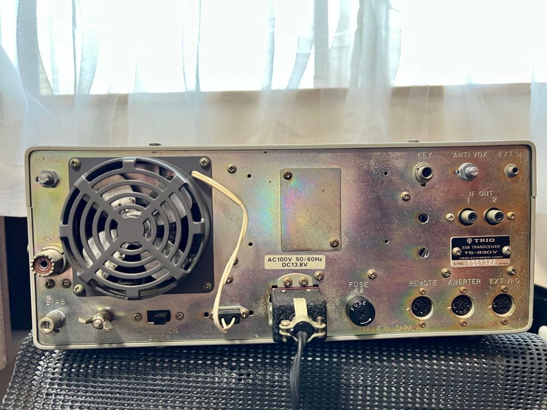 TRIO TS-830V アマチュア無線機 トランシーバー　ジャンク