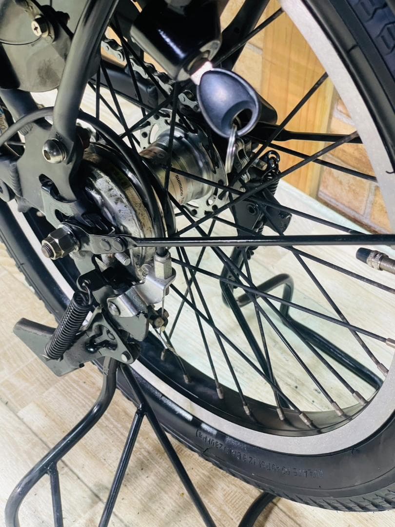 マット系ブラック 王様 ギュットアニーズ子供乗せ電動アシスト自転車 H3391