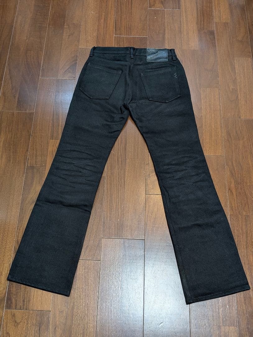 アイアンハート　黒鎧（リアルブラックジーンズ）ブーツカット　W29インチ