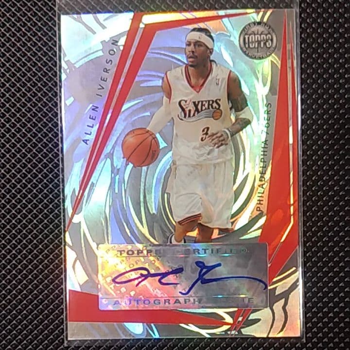 NBAカード アイバーソン　サインカード　60/150