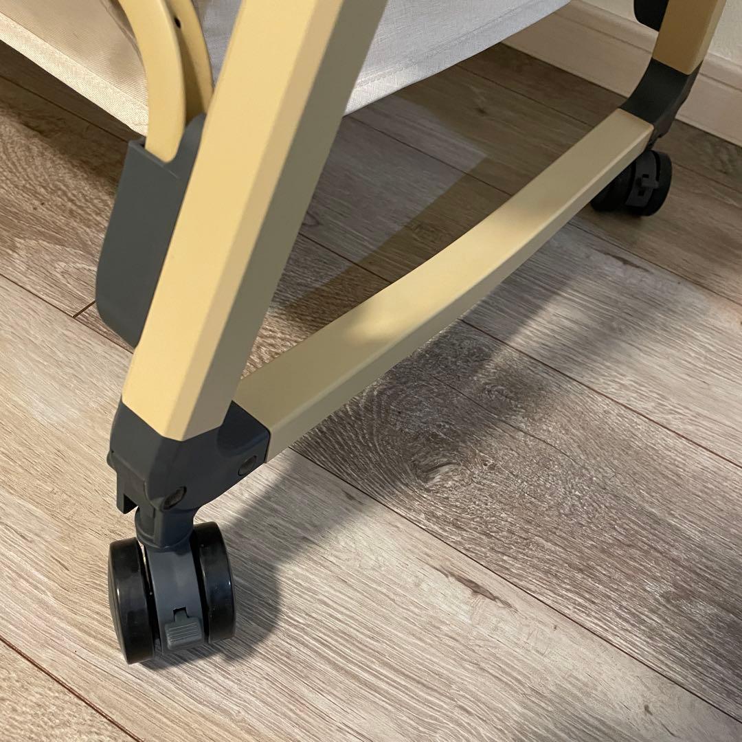 ☆美品☆HZDMJ ベビーベッド＋全部洗えるベビー布団7点セット 掛布団未使用