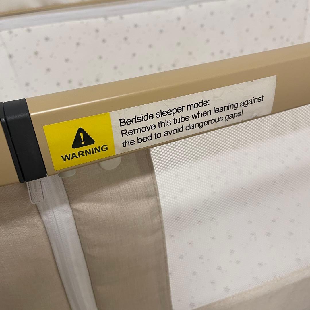 ☆美品☆HZDMJ ベビーベッド＋全部洗えるベビー布団7点セット 掛布団未使用