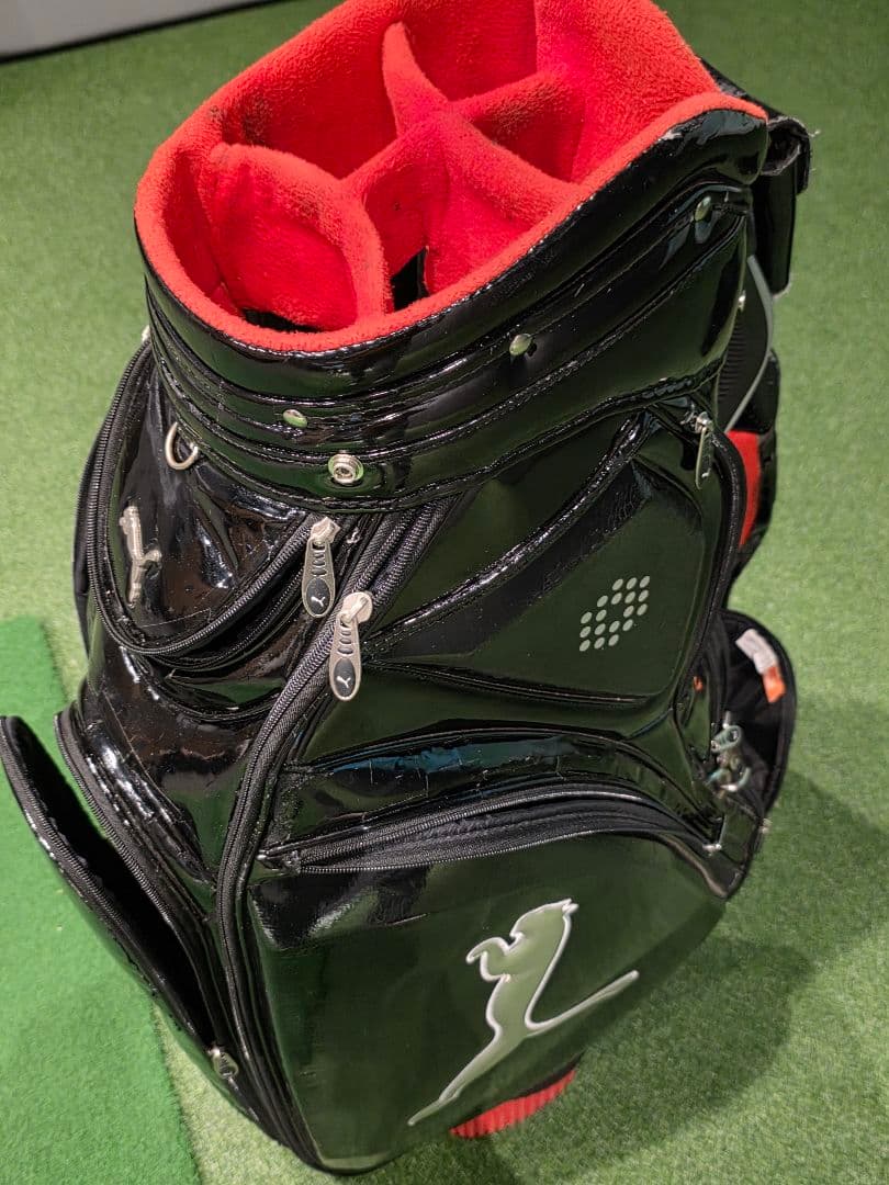 PUMA プーマ エナメル キャディバッグ CB ツアー プロフェッショナル