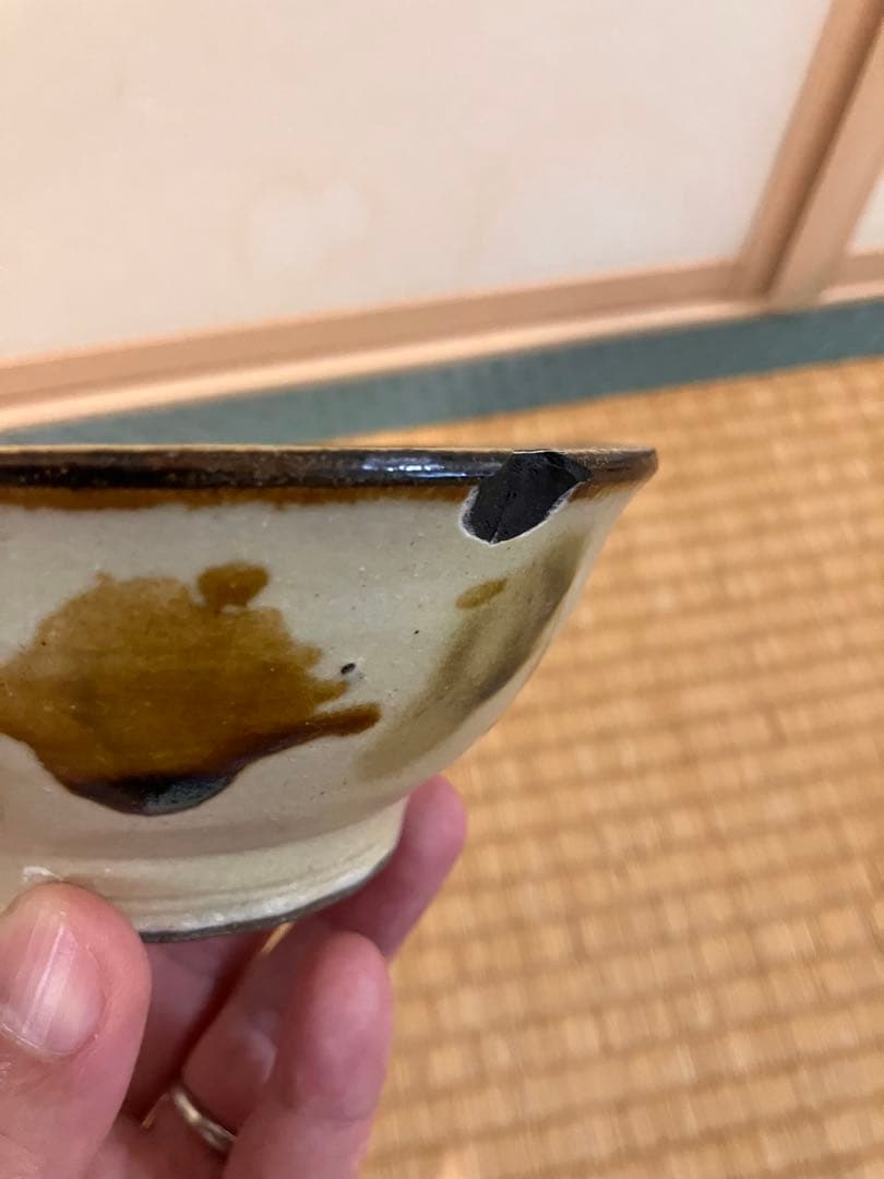 金城次郎　壺屋時代　点打マカイ　民藝