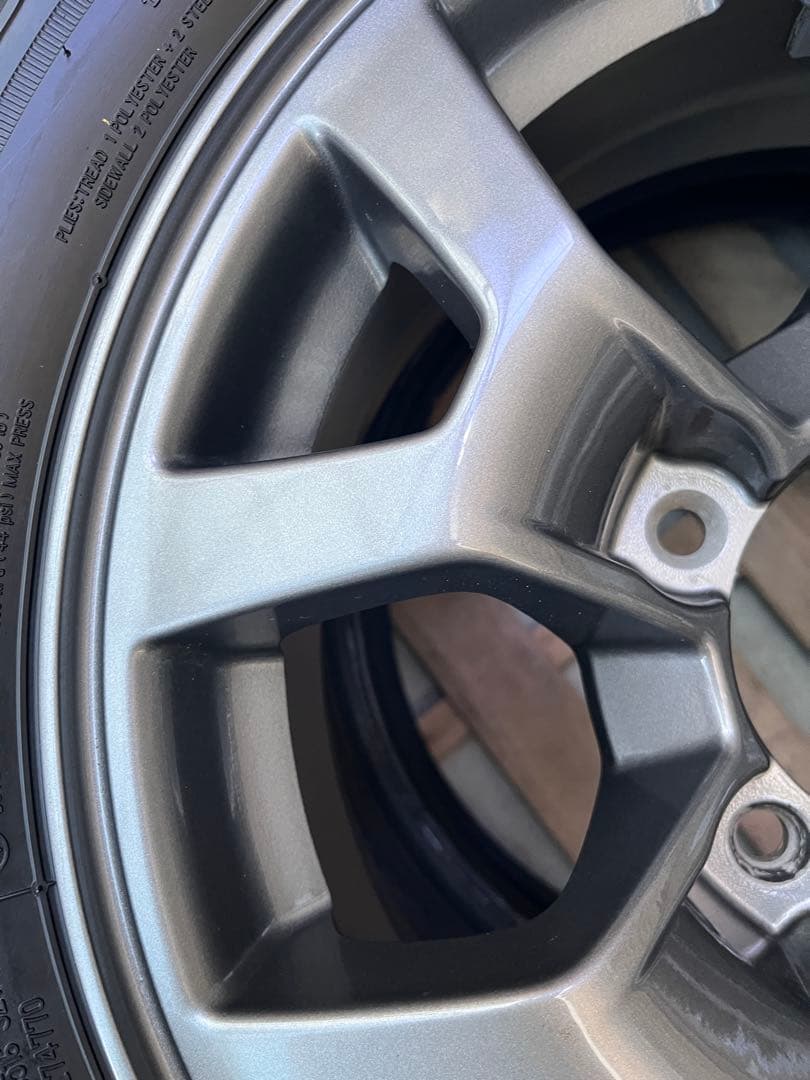 ジムニーノマド BRIDGESTONE 純正アルミホイールセット 新車外し