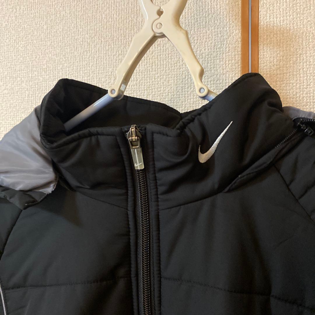 Nike フード付きロングベンチコート