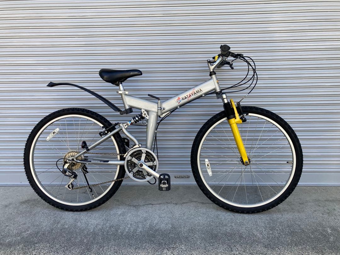 UGO片山右京モデル　折りたたみマウンテンバイク
