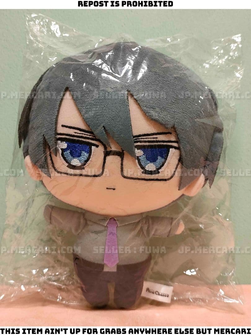 【未開封】須坂紫那 溺愛なんてみとめません！ S賞 藤堂 直斗 ぬいぐるみ BL