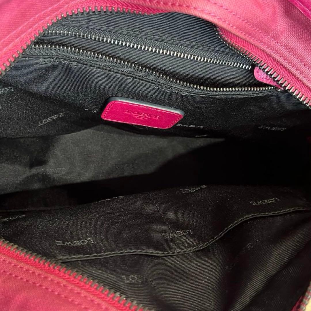 LOEWE ロエベ ハンドバッグ ピンク 鍵付き