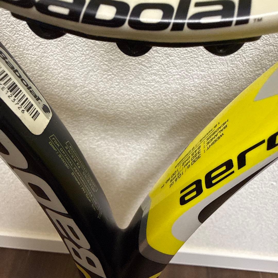 バボラ エアロ　プロ ドライブ G2 2010年 ナダル使用モデル 2本セット