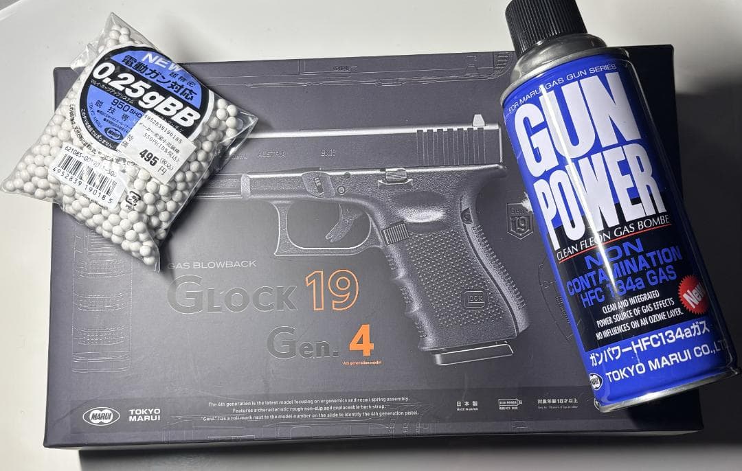 【付属品完備】東京マルイ Glock 19 Gen 4 ガスブローバック