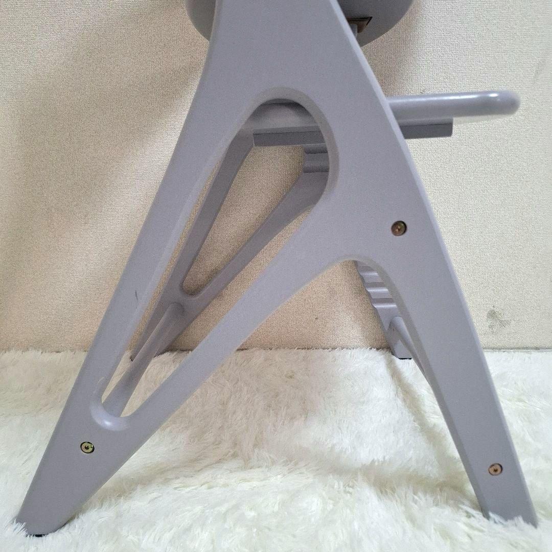 【美品】大和屋 アッフルチェア ハイチェ 椅子 ベビー テーブル ガード付き