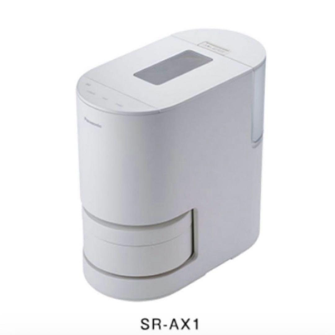 【新品未使用】パナソニック 自動計量IH炊飯器　 SR-AX1-Wホワイト