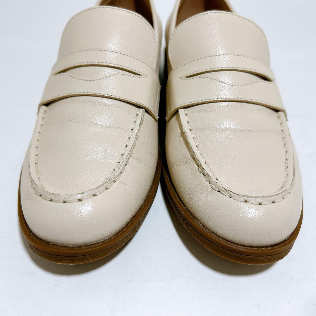 極美品☆コールハーン スタッシ ペニーローファー レザー 本革 23.5cm
