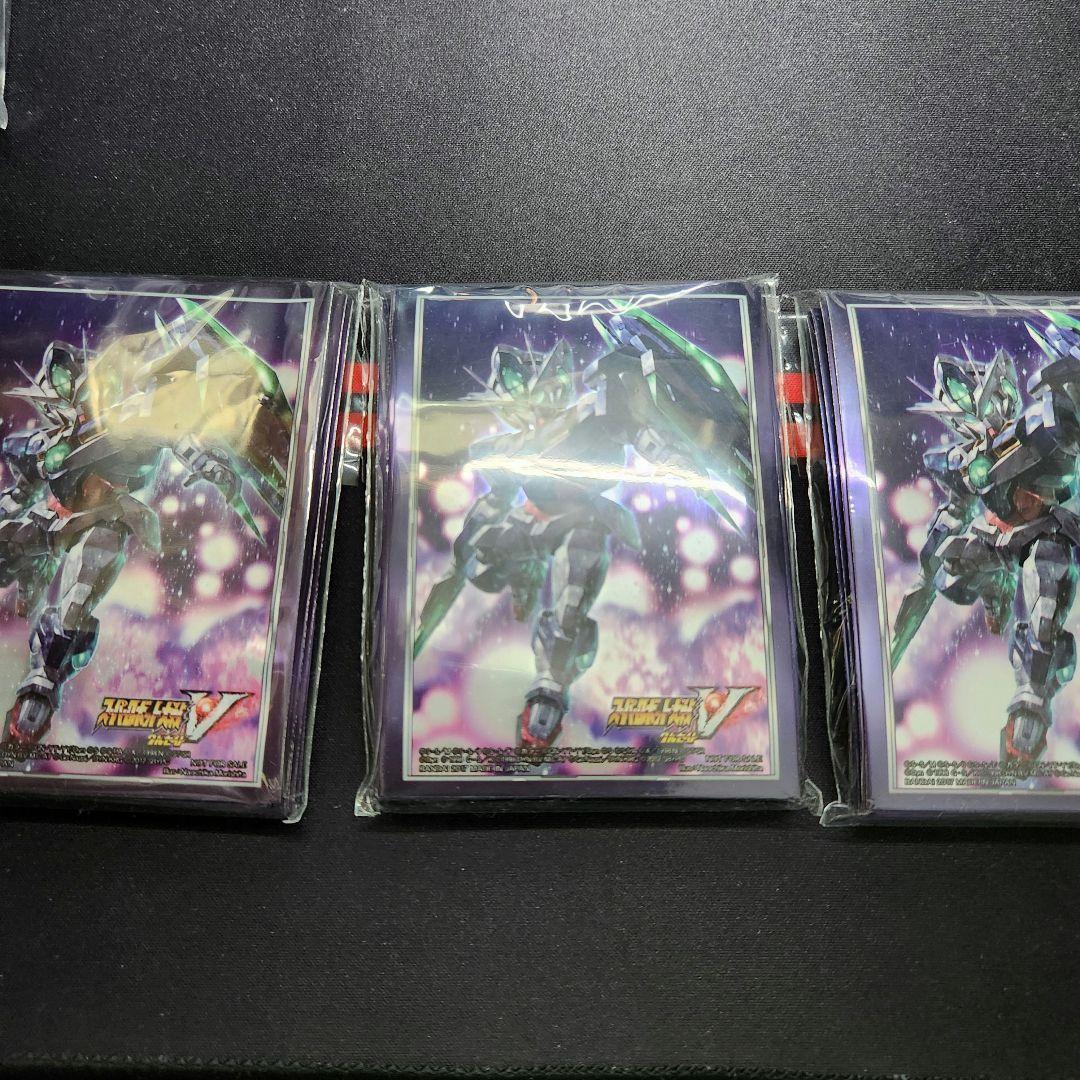 ガンダムOO 劇場版　ダブルオークアンタ　キャラクタースリーブ　キャラスリ