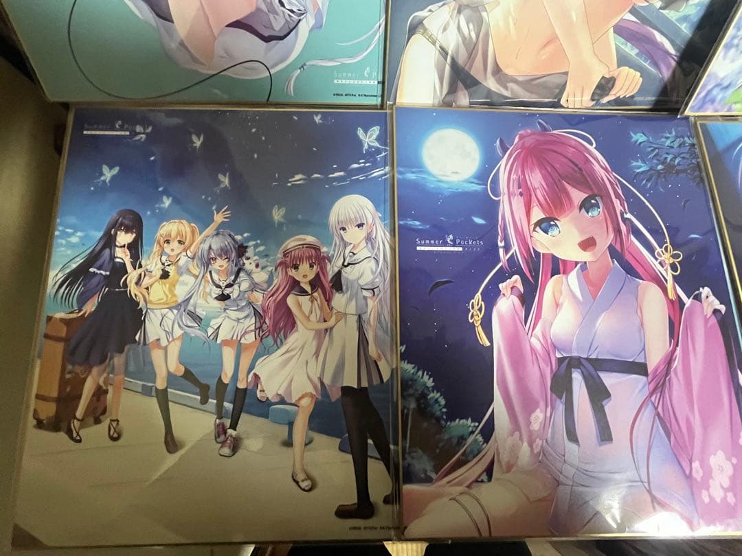 Summer Pockets 色紙　8枚セット