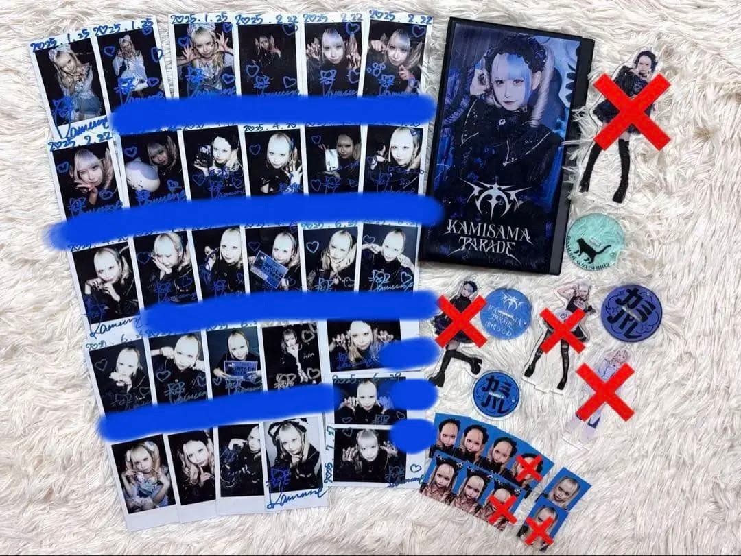 カミサマパレード 涼代らむね れいなちゃん チェキ 証明写真 セット