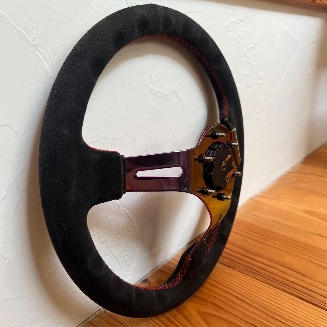 ご*ろ様 NRG ステアリング スエード NRG-RST-018S アバルト59