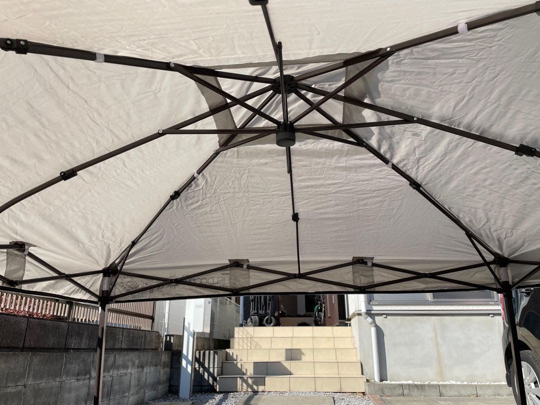 FIELDOOR ワンタッチタープテント 2.5×2.5m