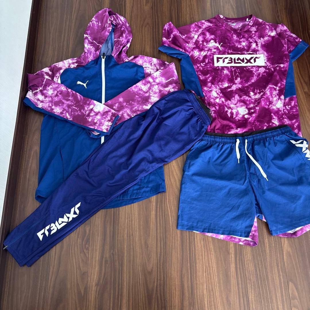 売り切り！お買い得！FTBLNXTサッカートレーニング長袖、半袖上下4点セット