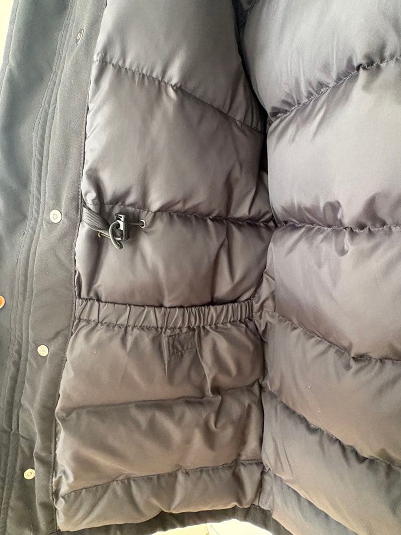 メンズDANTON ダントン　黒ダウンジャケットM 38サイズ