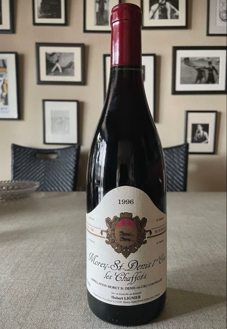 ★ 1996 ユベール・リニエ　モレ・サン・ドニ プルミエ・クリュ レ・シャフォ