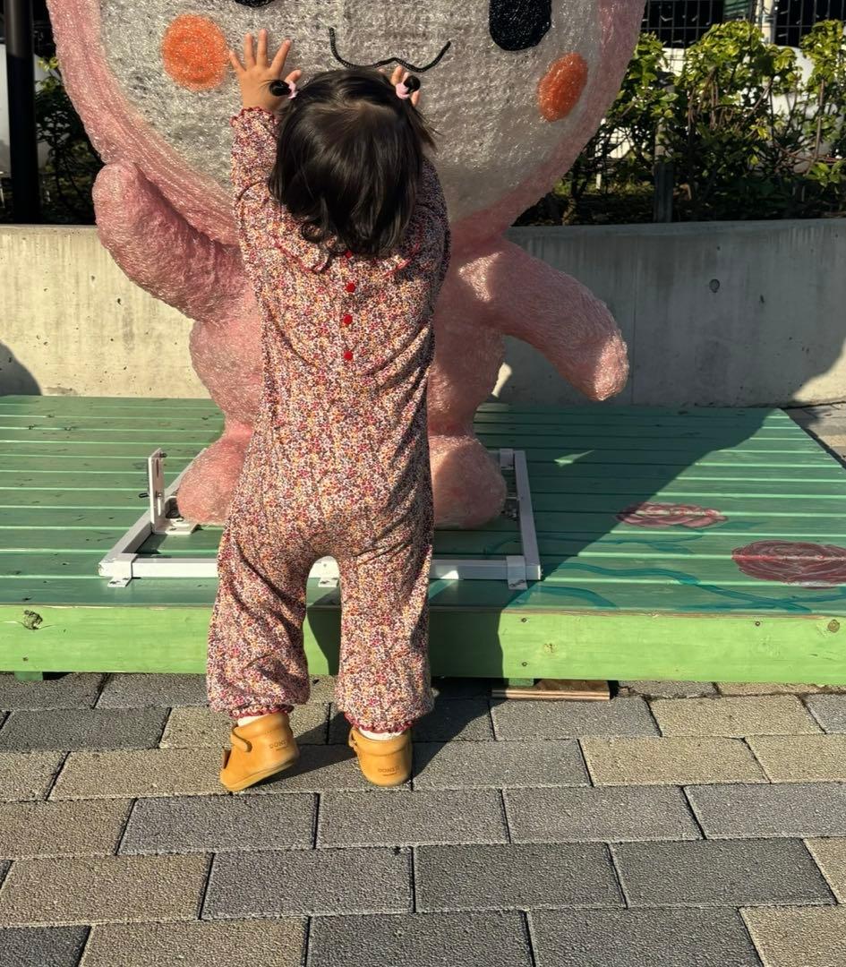 ロンパース・カバーオール Baby Pierrot Onesie - String Mini Floral