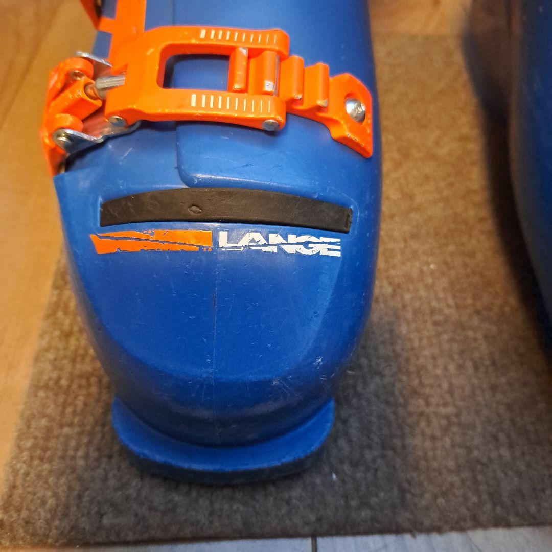 LANGE スキー用ブーツ 青/オレンジ