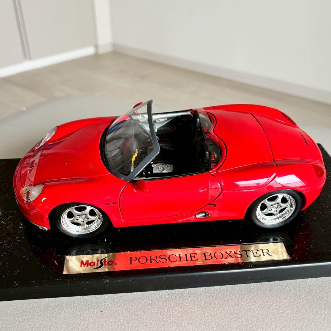 Maisto マイスト Porsche Boxster 1/18 レッド