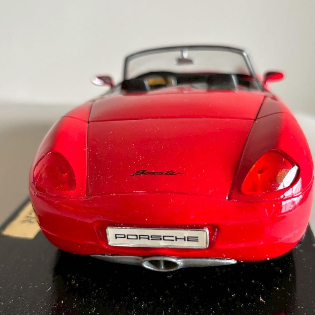 Maisto マイスト Porsche Boxster 1/18 レッド