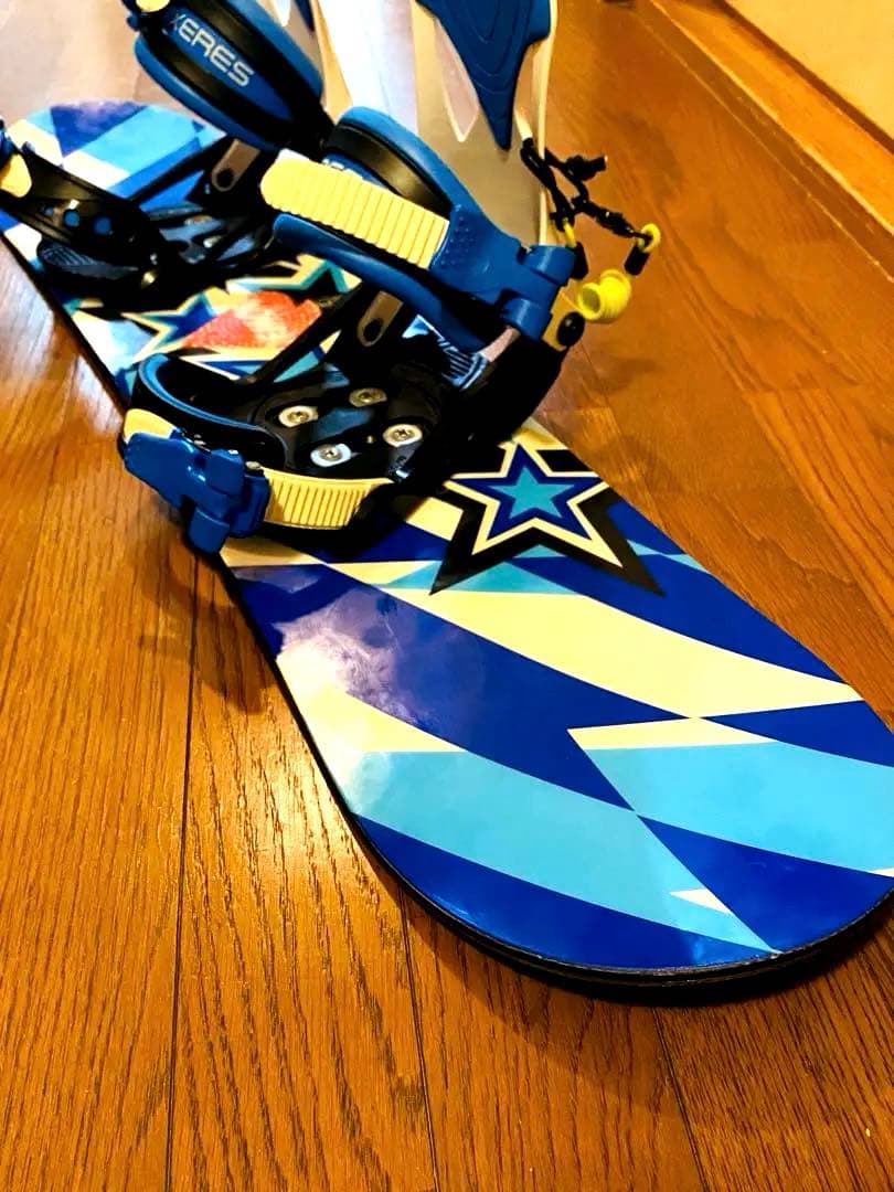 美品✨XERES スノーボード キッズ 118cm Jr.ビンディング付