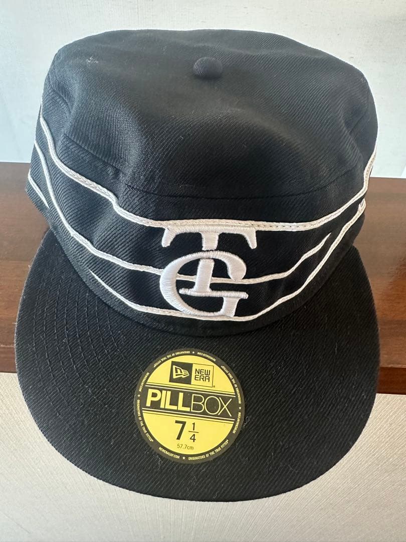New Era Pillbox ブラック 7 1/4 poggy ジャイアンツ