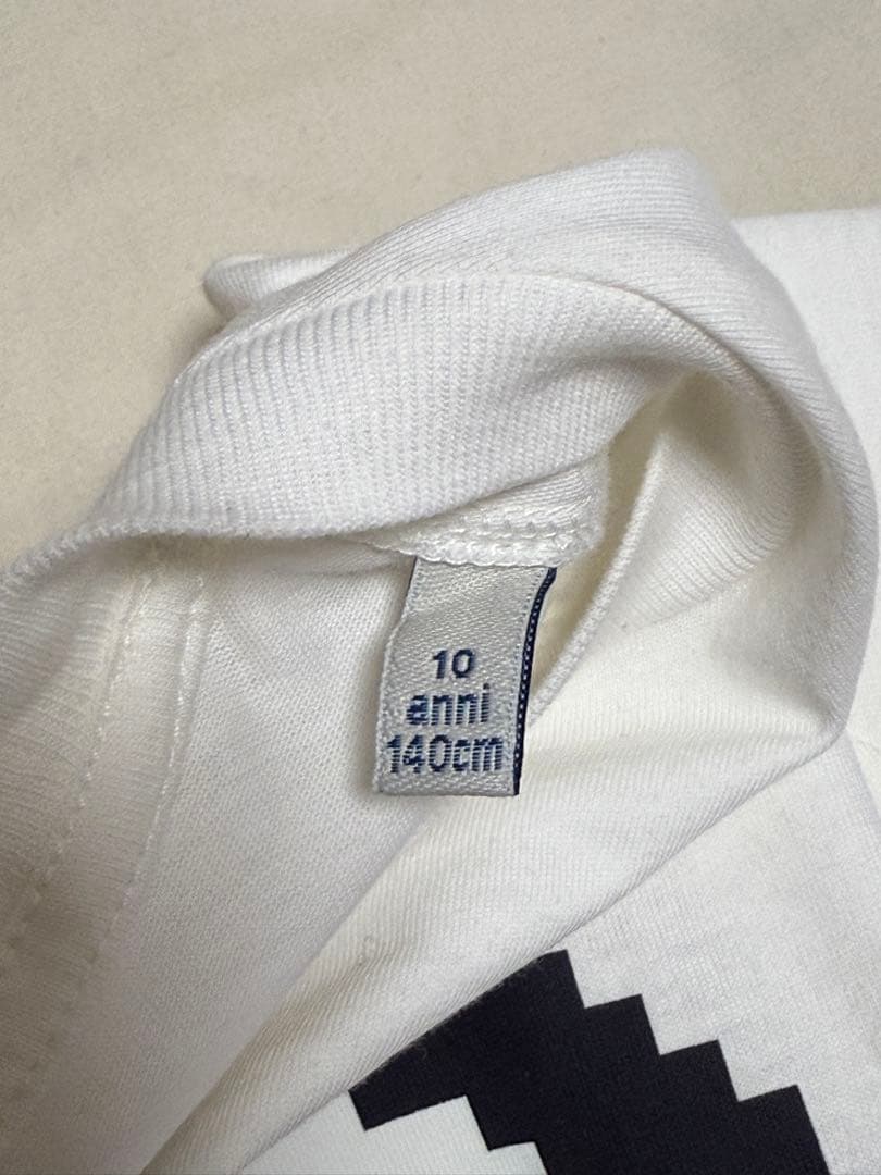 MONCLER ホワイト Tシャツ 140cm