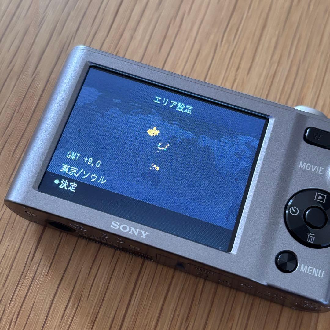SONY DSC-W810 2010万画素 シルバー バッテリー新品