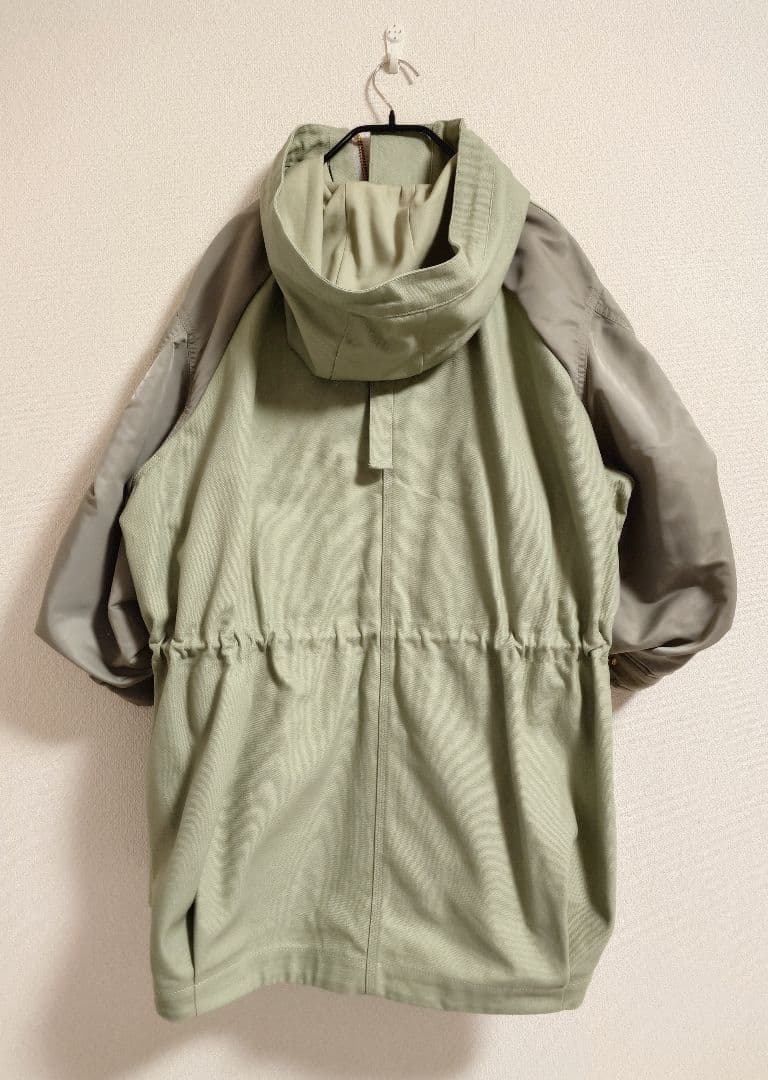 sacai ナイロンツイルコート