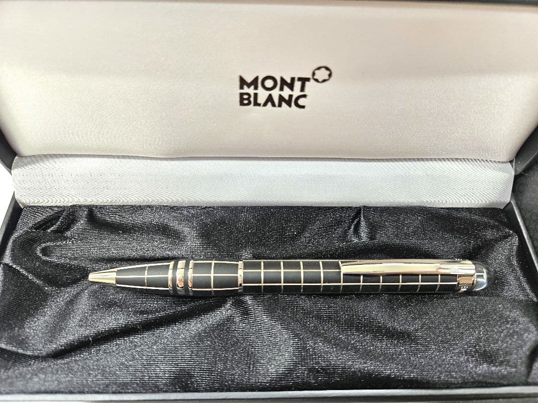 【美品】 モンブラン ボールペン スターウォーカー メタルラバー