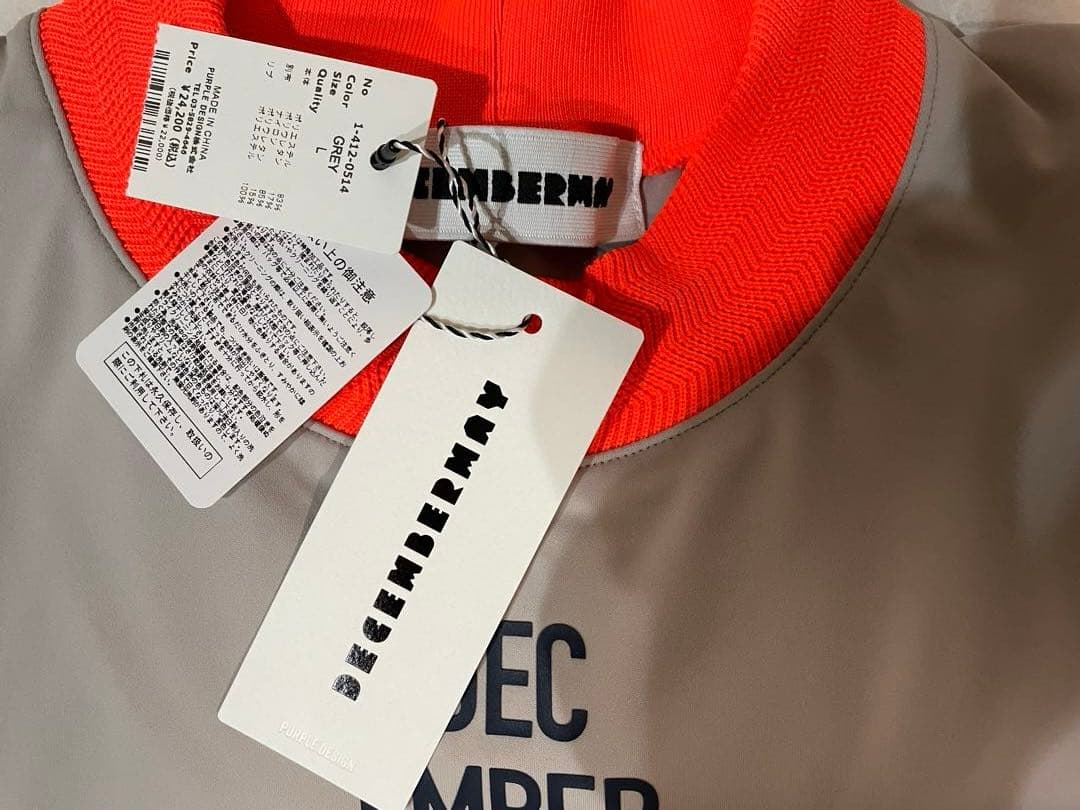 DECEMBERMAY 長袖モックネック