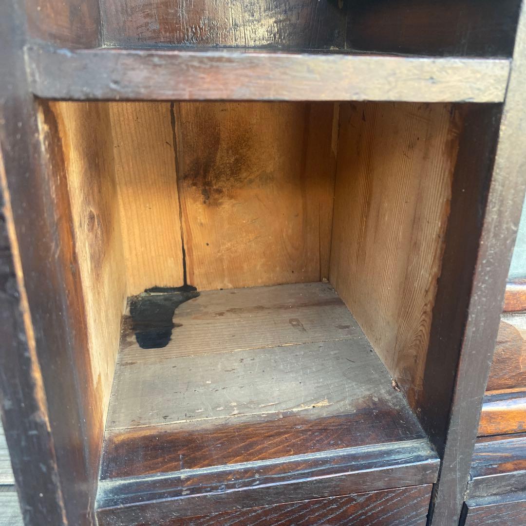 時代物 茶箪笥 水屋箪笥 骨董品 古家具 古民家 アンティーク家具 店舗什器