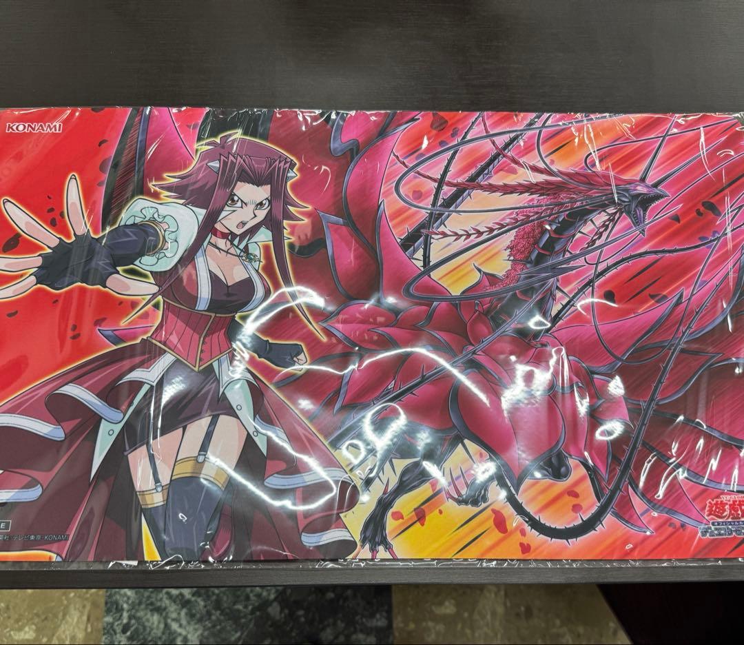 TSUTAYAトーナメントプレイマット 十六夜アキ ブラックローズドラゴン