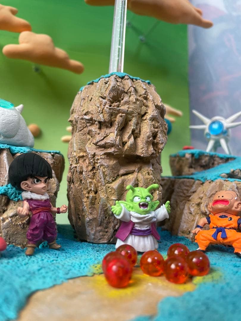 ドラゴンボール ナメック星 ジオラマ 自作 リペイント