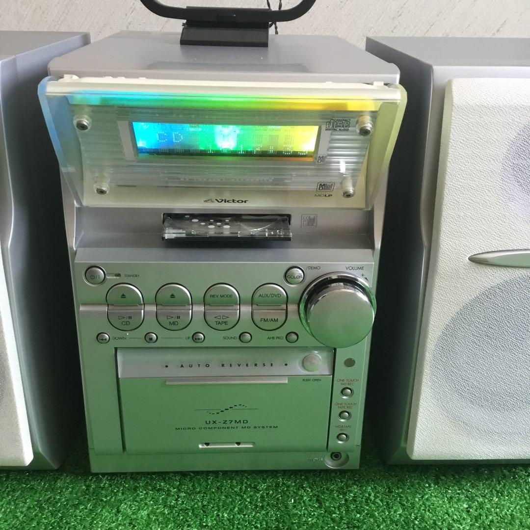 【動作確認】Victor UX-Z7MDコンポ