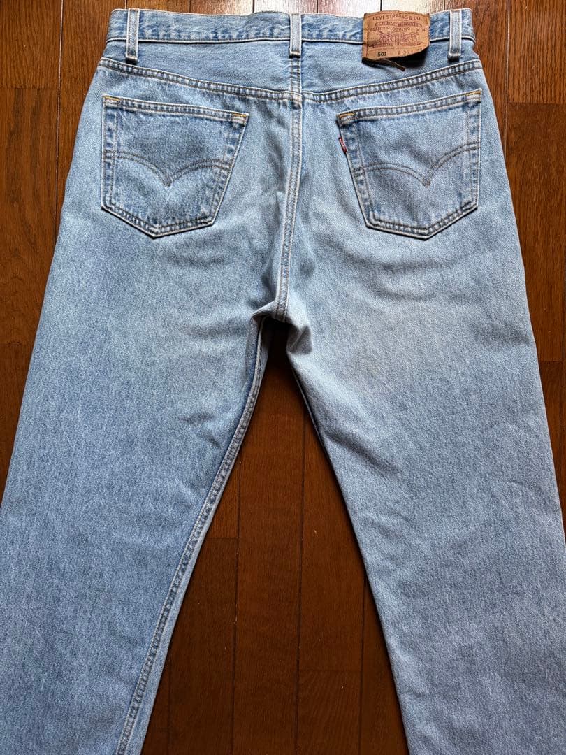 【90s】Levi's 501 USA製 ストーンウォッシュ W36 L30