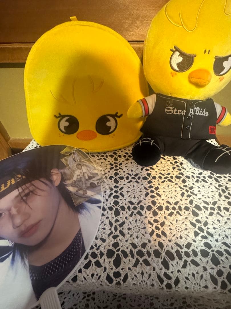 straykidsうちわケース　うちわ　アクリルキーホルダー ぬいぐるみ　ポガリ