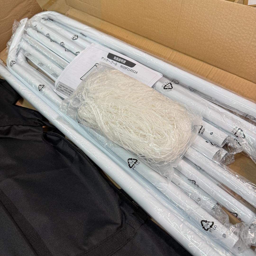 新品フットサルゴール 3m×2m 公式サイズ 組み立て式1817-160