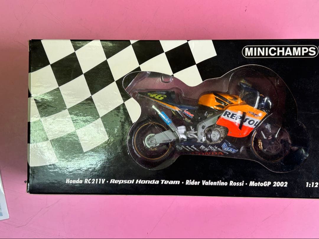オートバイ・バイク Honda RC211V Repsol Honda Team 1:12