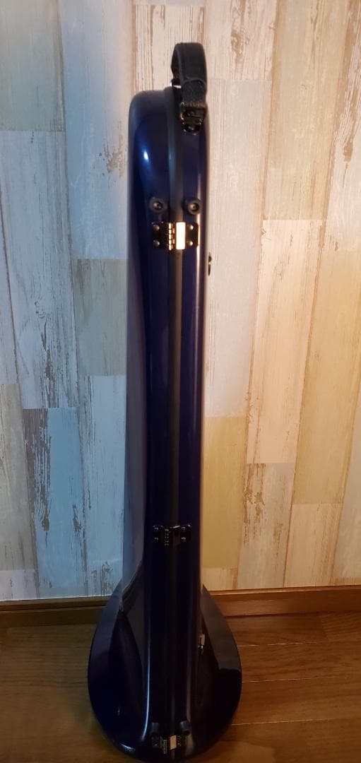 C.C.シャイニーケース 細管テナー用 ブルー